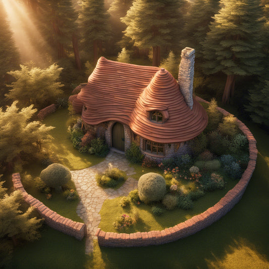 2605 3D Printed ADU Hobbit's Cottage Home Plans