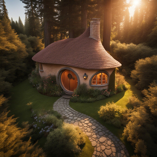 2606 3D Printed ADU Hobbit's Cottage Home Plans
